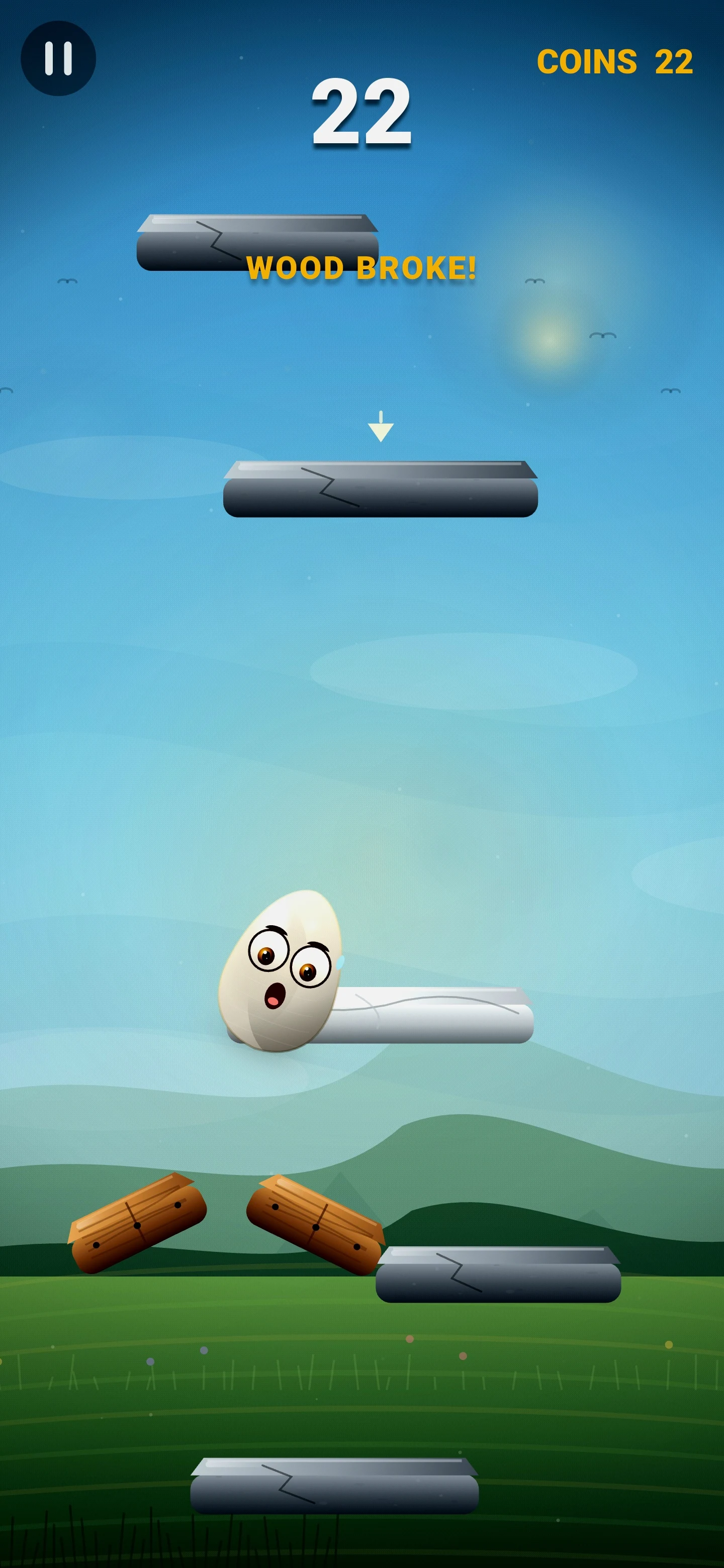 Egg vs Stairs screenshot